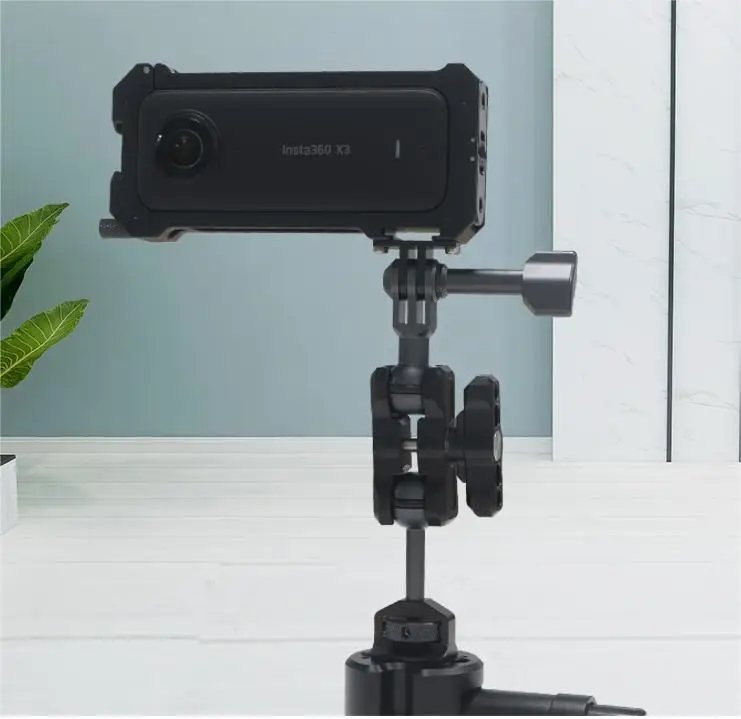 HTT-H26 ل Insta360 X3 إطار سبائك الألومنيوم الرياضة كاميرا التوسع اكسسوارات واقية الإطار ل Insta360 واحد X3