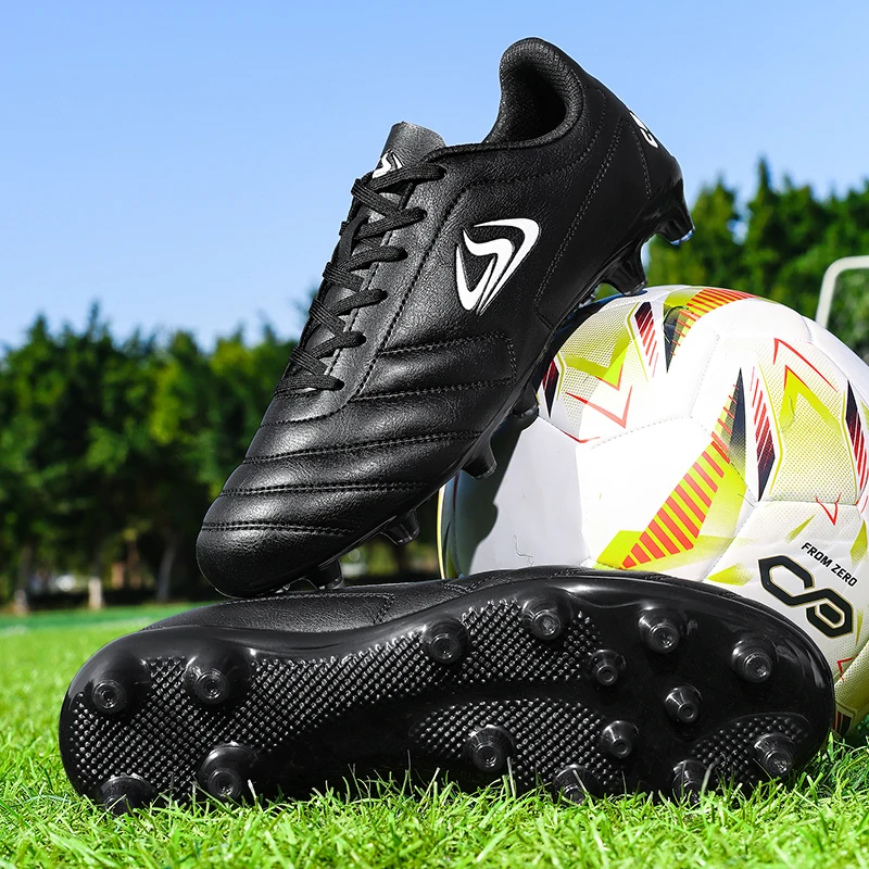 

Men Soccer Shoes Professional Football Sneakers Turf Indoor Training Futsal Non Slip Sport Wear Resistant Footboot Field Boots