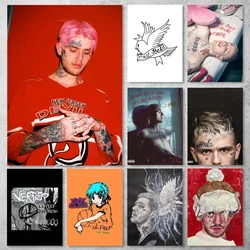 Lil Peep Hellboy Rapper Poster Gallery Prints Painting Wall Canvas Pictures Living Room Sticker Small