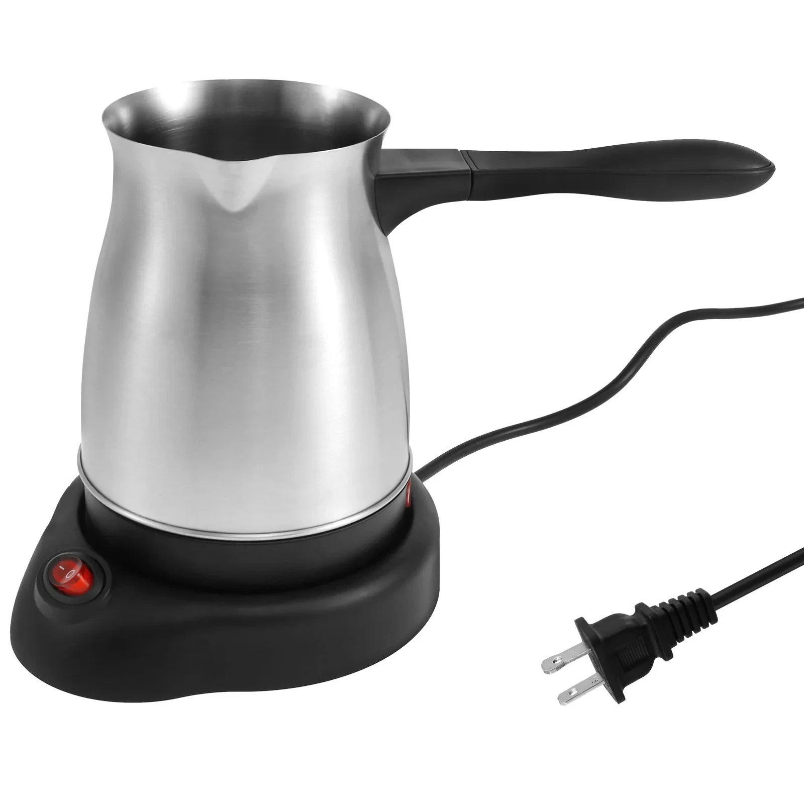 Electric Coffee Maker Coffee Pot Espresso Cup Stainless Steel Hot Milk Coffee Electric Kettle Fast DIY Italy Mocha Maker