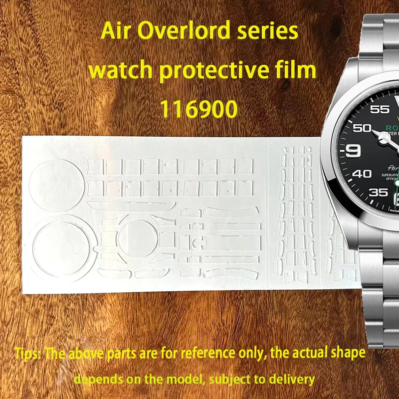 For Rolex new Air Master 126900 watch protective film Air Master watch buckle chain watch buckle film back cover cover back film