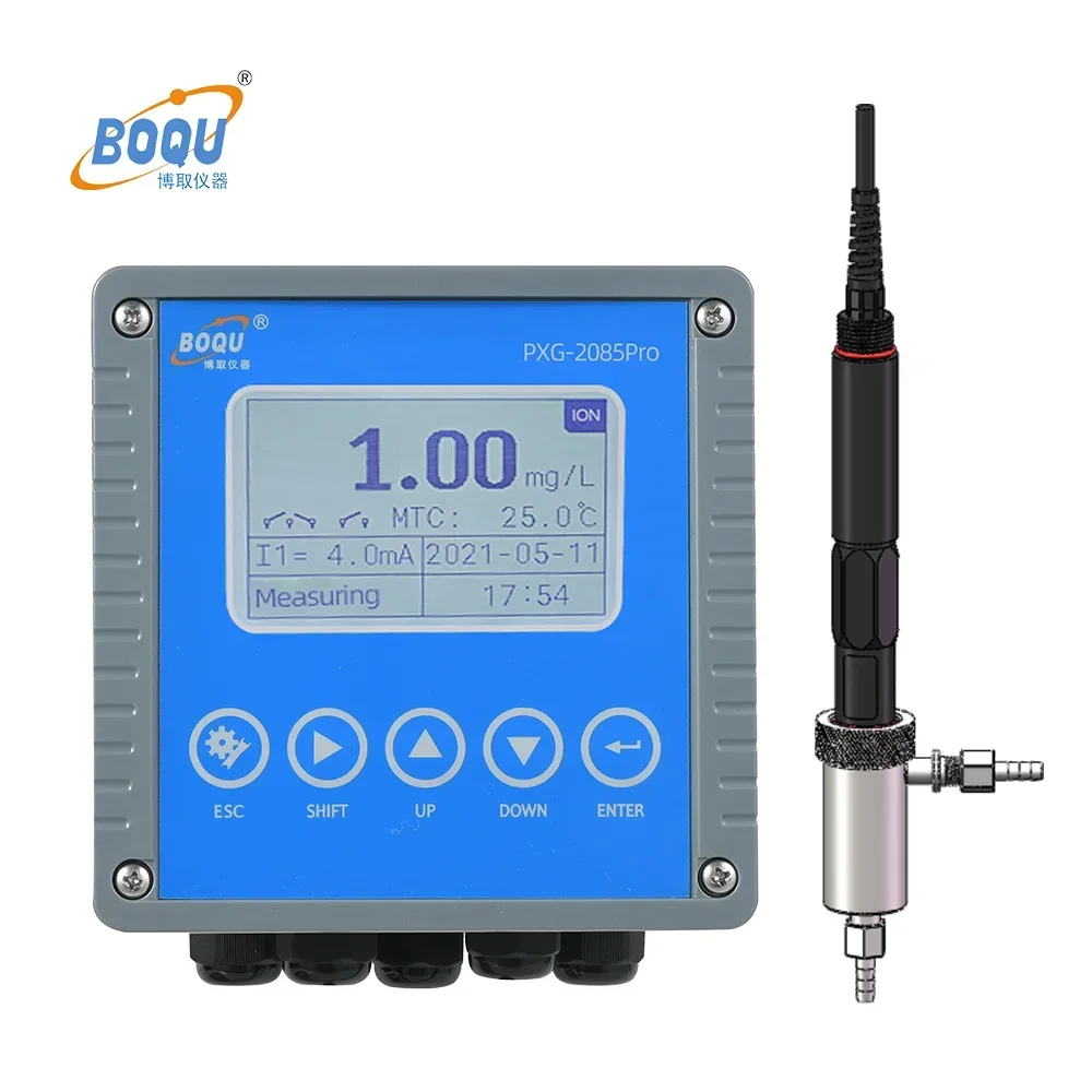 PXG-2085Pro Ammonium Nh4 Ammonia Ion Calcium Ise Hardness Ion Water Analyzer In Water With Sensor For Water Quality Measuring