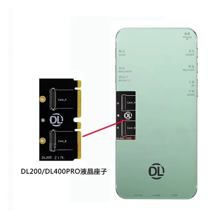 DL400 Pro LCD Testing Flex For iP 6 7 8 X Xs 11 12 13 14 15 Pro Max /Watch S2/S3/S6/Pad Mini4/Mini5 Display/Touch Function Check