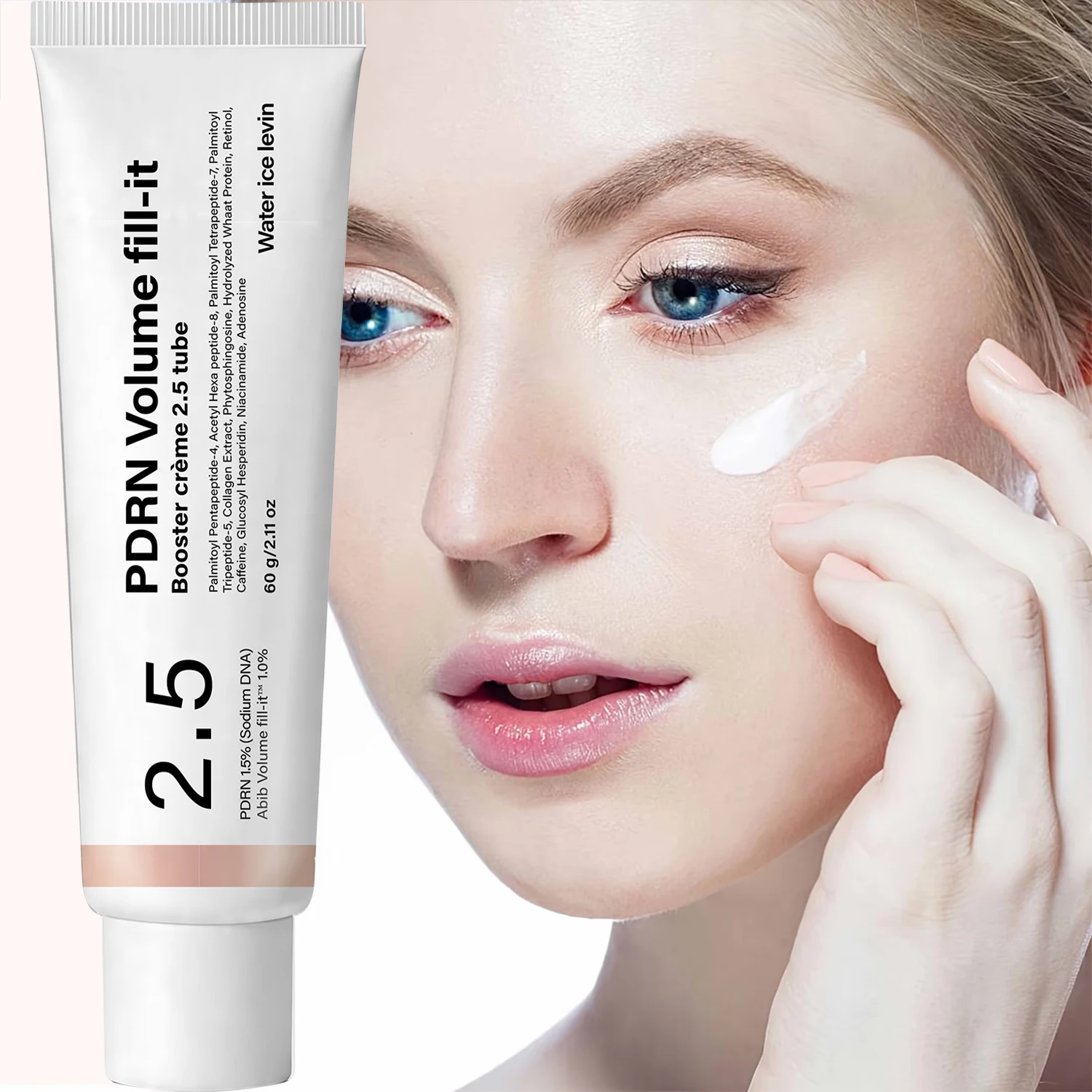 워터 아이스 레빈 PDRN 볼륨 필-잇 부스터 크림 모 - Skincare Niacinamide 리뷰 및 가격
