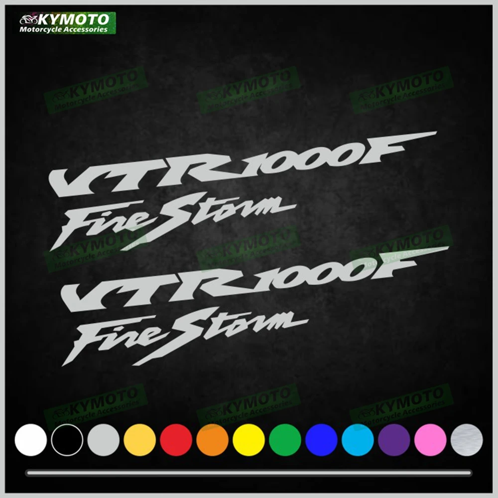 

For Honda VTR1000F Firestorm Motorcycle Decal Fairing Windshield Decoration Helmet Fuel Tank Engine Logo Reflective Sticker #