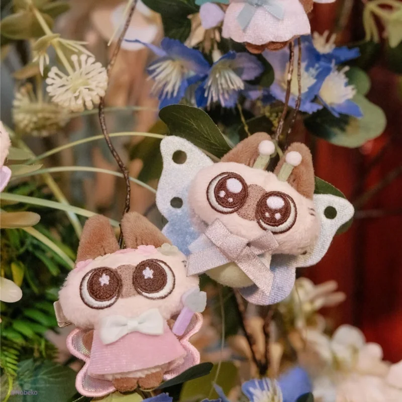 Jepit Rambut Boneka Seri Dunia Bunga Ajaib Pasta Kacang Kucing Siam Kotak Misteri Mainan Kotak Kejutan Jepit Rambut Kawaii Hadiah Ulang Tahun untuk Anak Perempuan