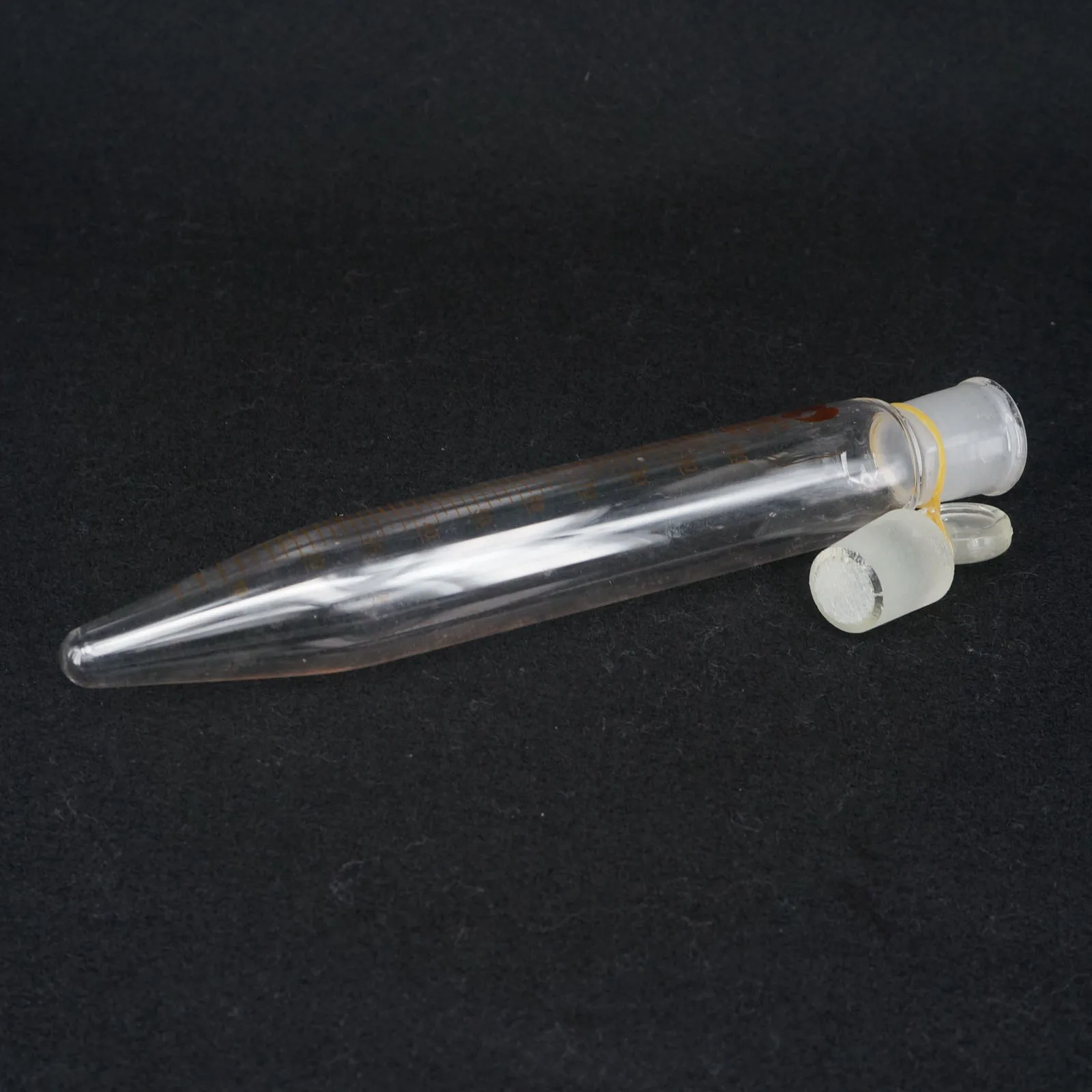 5/10/15/20/25/50/100ml Borosilicate Glass Conical Bottom Centrifuge Tube Scaled With Stopper Lab