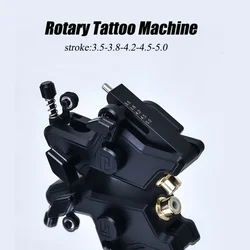 Professional Rotary Tattoo Machine Adjustable Stroke 3.5-5mm Coreless Powerful Motor Shader Liner Tattoo Machine Gun 135000RPM