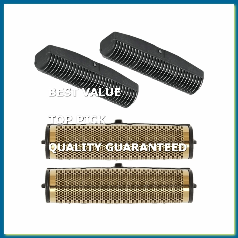 Shaver Replacement Cutter Net+Cutter Head for 17150 17200 Washable 3D Intelligent Floating Shaving Blade Gold