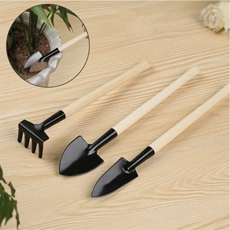 Portable Mini Garden Tools Kit Small Shovel Hoe Gardening Tools