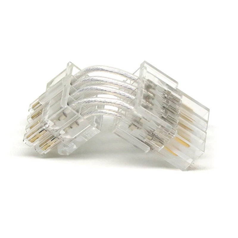 8Pin Female To Male 90 Degree Power Adapter (4+4)Pin Adapter For CPU Power Adapter Right Connectors Power Supply Adapter