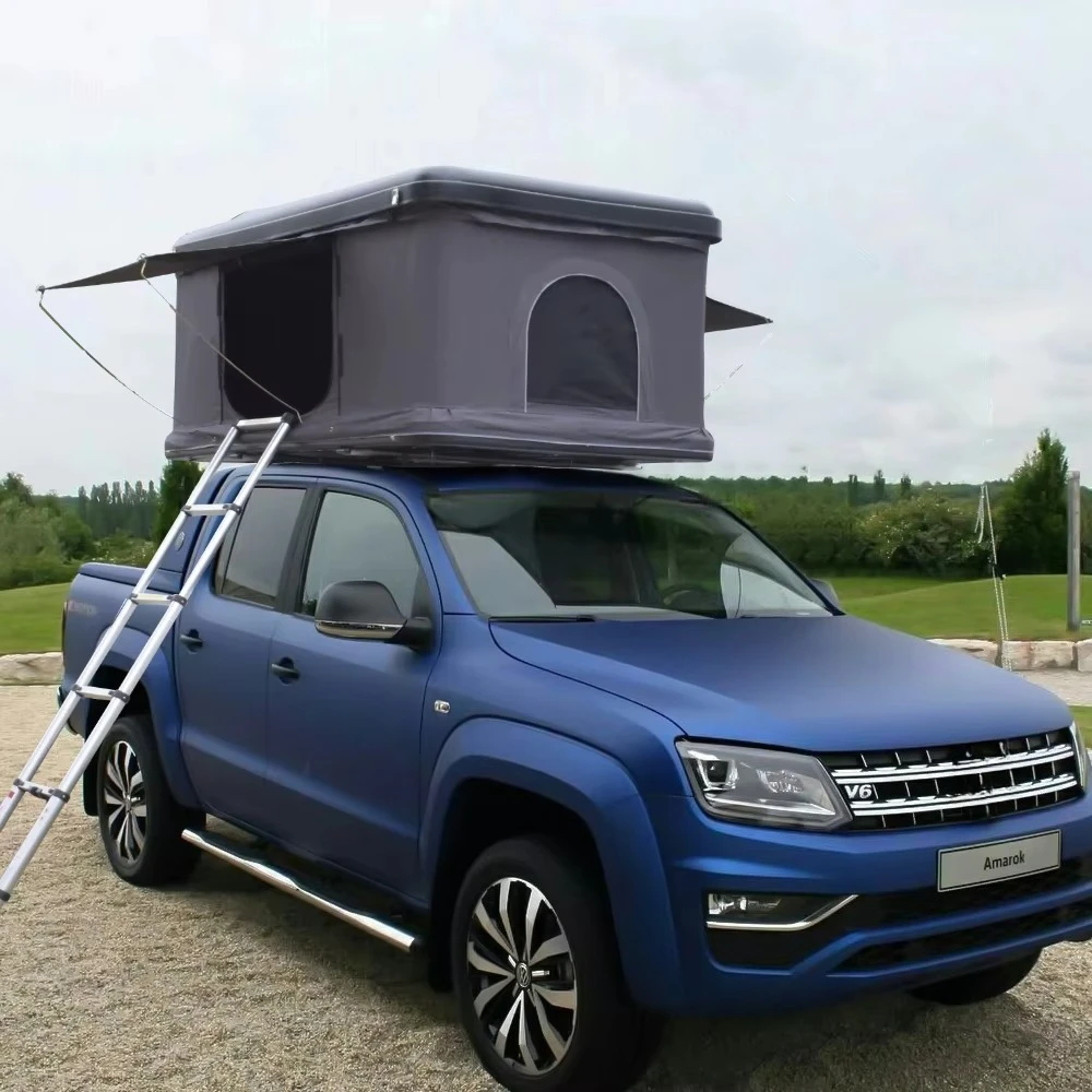 

Camping Roof Tent Car Luxury Roof Aluminum Automatic Hard Shell Outdoor Roof Tent