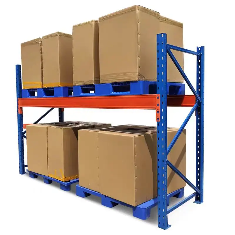 Steel Heavy Duty Metal Shelving 2 Ton Capacity Warehouse Rack Pallet Racking Storage Shelves System