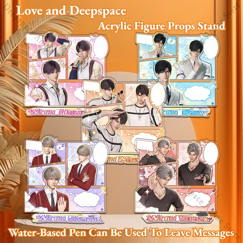 

Game Love and Deepspace Sylus Caleb Rafayel Zayne Xavier Cospaly Anime Character Water-Based Pen Message Board Desk Decoration