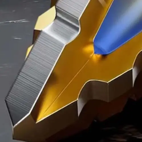 

1/4Pcs Hex Shank Drill Bit Eccentric Drill Four-Flute Glass Tile Punching Rock Slab Triangle Drill Bit 6.35 Mm/1/4 Inches Shank