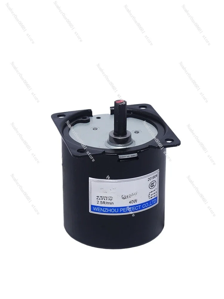 

For 70KTYZ Permanent Magnet Synchronous Motor Miniature Low Speed Front and Back Motor AC Gear Motor 40W/220V