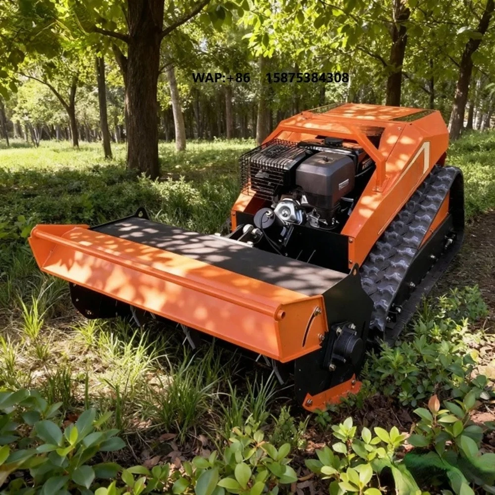 Vigorun Trimmer Dual 48V 1000W Brushless Motors MTSK800 Robot Lawn Mower for Golf Yard Farm