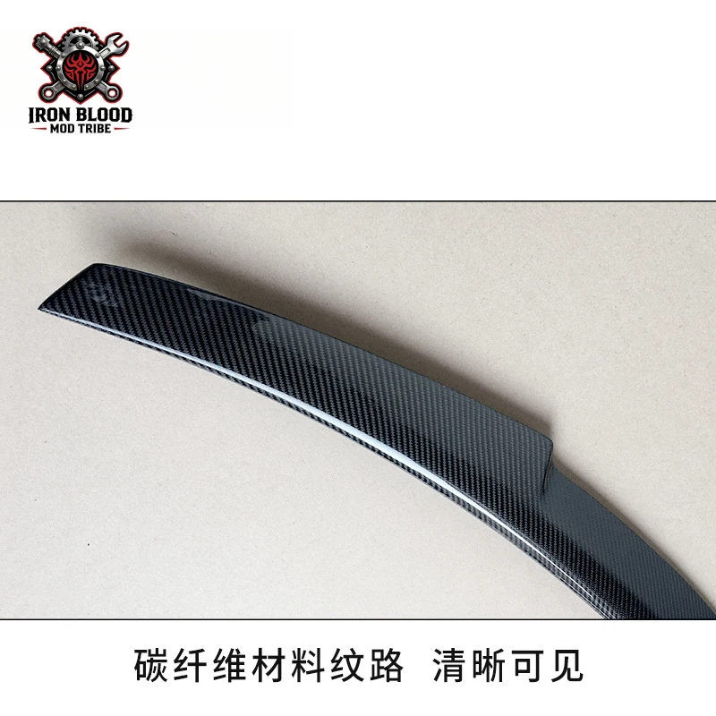 

Suitable for A3S3RS3 spoiler modification, carbon fiber rear , Audi M4 model modified fixed wing