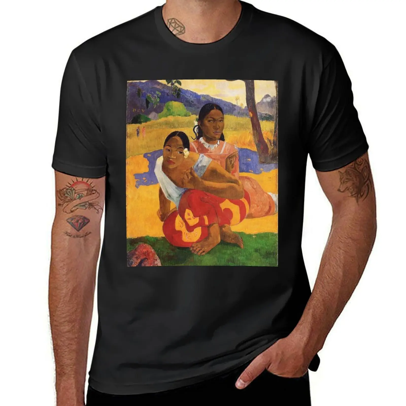 Nafea Faa Ipoipo' - Paul Gauguin T-Shirt basketball graphic tees anime figures baggy shirts designer t shirt men