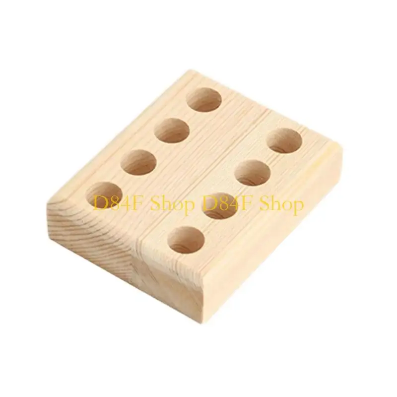 D84F Practical Tool Holder For Pliers And Clamps Storage Rack 8/12/19Hole AntiTilt Base Compact Size Easy Access