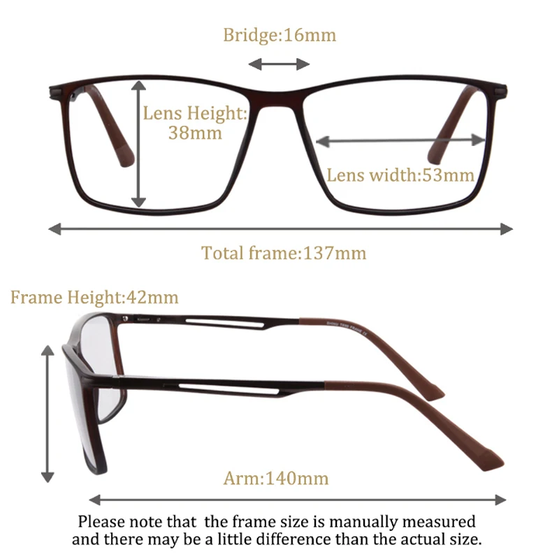 SHINU Brand Multifocal Progressive Reading Glasses For Men Women Points For Mens Reading Glasses Tr90 & Metal Eyewear For Reader