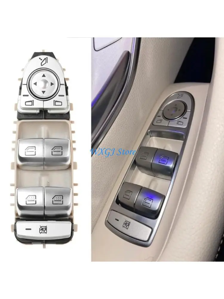 

37JE Auto Electric Window Switch Sturdy Push Button for 2229056800 C300 GLC300
