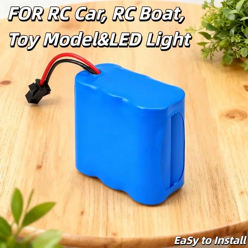 

2S3P 7.2V 6800mAh High Capacity Lithium Ion Rechargeable Battery Pack – FOR RC Car, RC Boat, Toy Model&LED Light,Long-Lasting