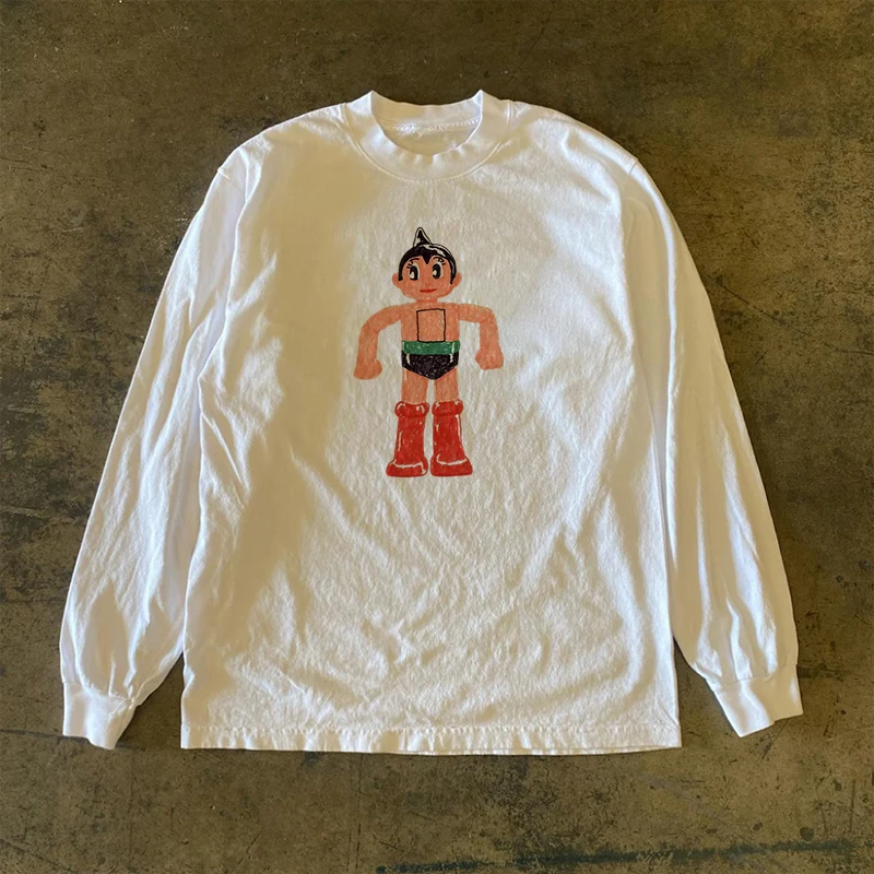 

Футболка унисекс в стиле ретро с забавным принтом, 100% хлопок, универсальный топ для мужчин и женщин, молодежная мода