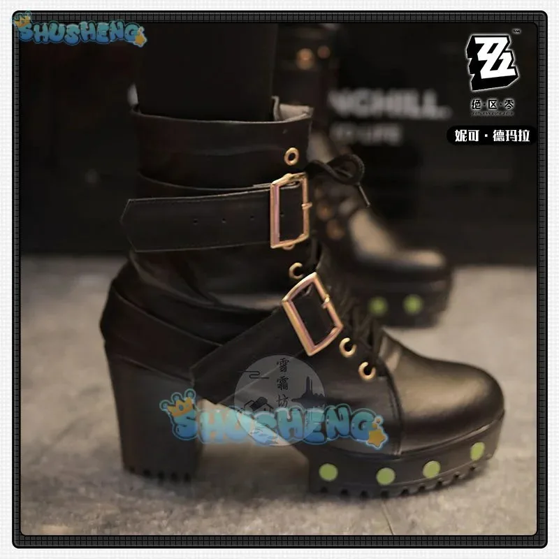 

2025 11 Zenless Zone Zero cos Nicole Demara cosplay Anime character prop shoes