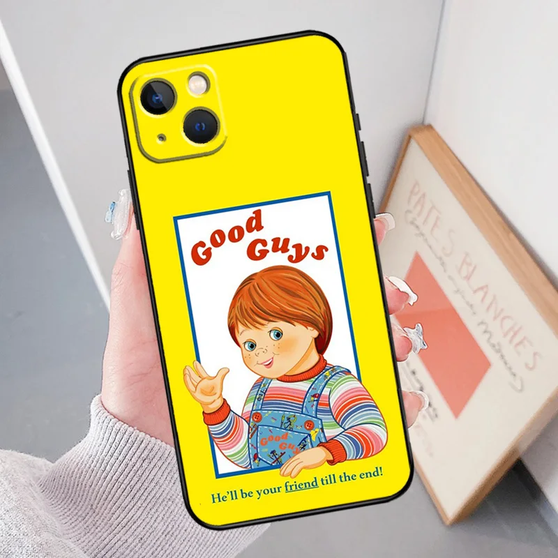 Good Guys Child Play Chucky Case For iPhone 16 15 14 11 12 13 Pro Max Mini X XS Max XR SE 2022 2020 Plus Cover Shell