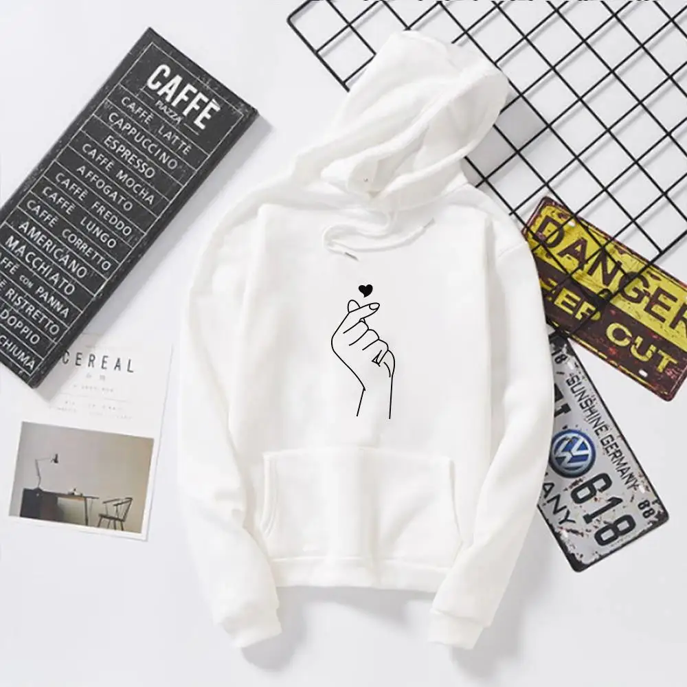 Autumn Winter Women's Hoodies Print Casual Sweatshirts Fashion Pullover Tops Outdoors Quality Sports Jogging Clothing Sportswear