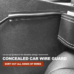 Car Wire Sleeve,Car Concealed Wire Cover Line Sleeve Cable Organizer,Automotive Power Cord Cover,Adhesive Cable Hidden Protector