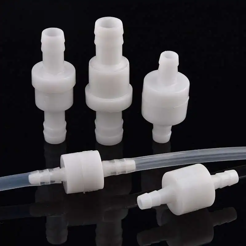 

4~12mm POM Check Valve Drip Watering Irrigation Hose Joint Non-Return Valve Aquarium Fish Tank Water Pipe One-way Valve 1~100pcs
