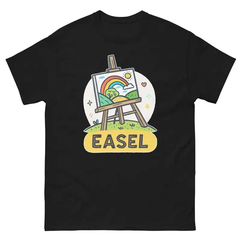 Easel School Classroom Object Office Teacher T Shirt