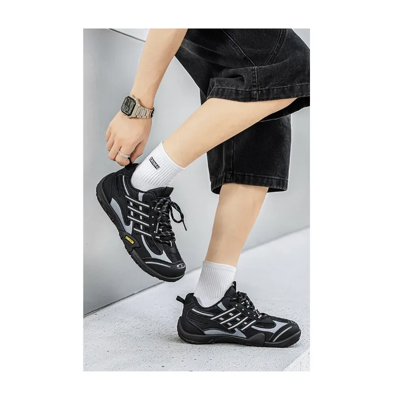 Men's 2026 Summer Mesh Y2K Retro Training Sneakers Breathable Versatile Multi-color Streetwear Trendy Sport Shoes