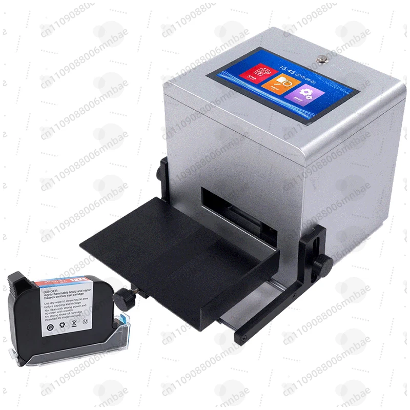 Smart Static Desktop Touch Screen Inkjet Printer for Stamping Expiration Date Batch QR/Barcode Mark Coder on Any Surface
