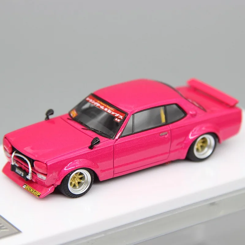 Fuelme 1/64 スカイライン GT-R KPGC10 LB 合金製おもちゃの自動車 ダイキャストメタルモデル ギフト