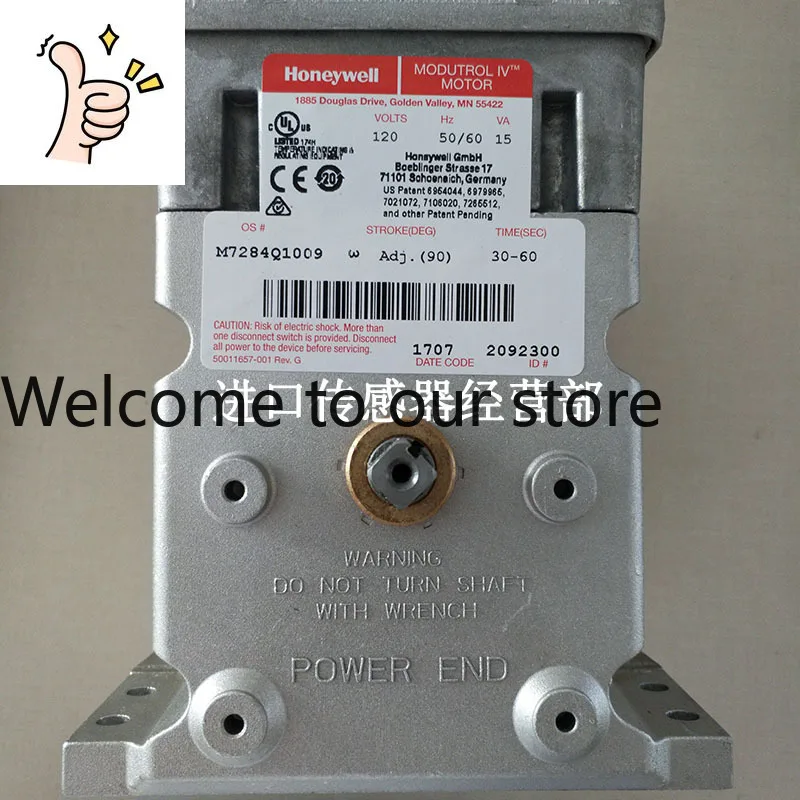 

Оригинальный и подлинный американский электрический привод Honeywell M7284Q1009, за подделку — штраф в размере десятикратной стоимости.