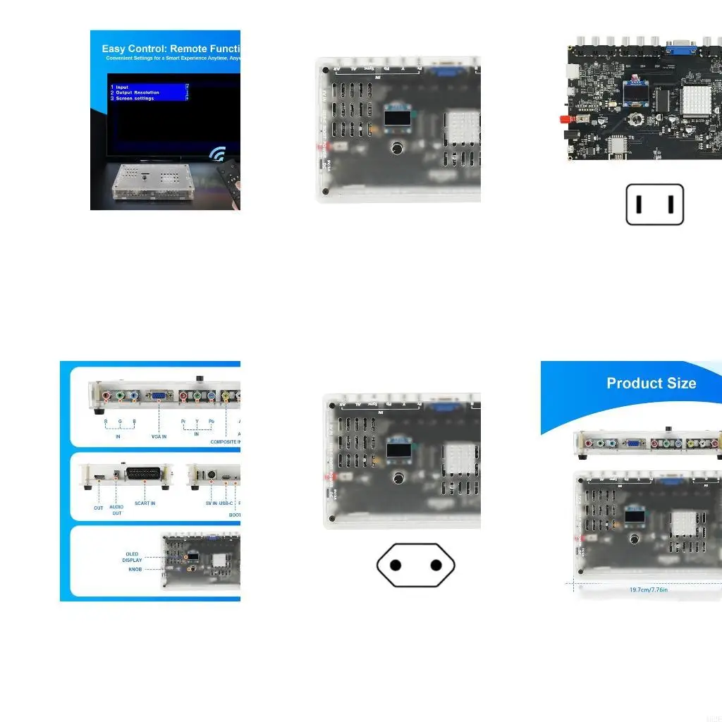 

GBS Video Converter with Remote Control for Retro Game Consoles & Video Conversion Gaming Accessory