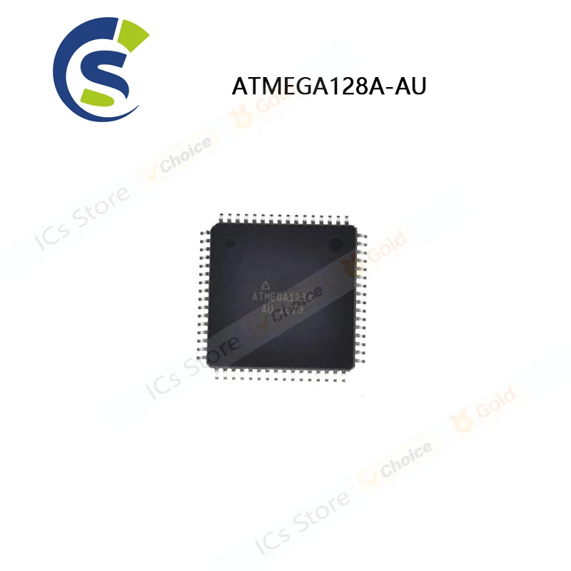 10PCS 50PCS 100PCS 100% New ATMEGA128A AU QFP-64 Chipset ATMEGA128A-AU