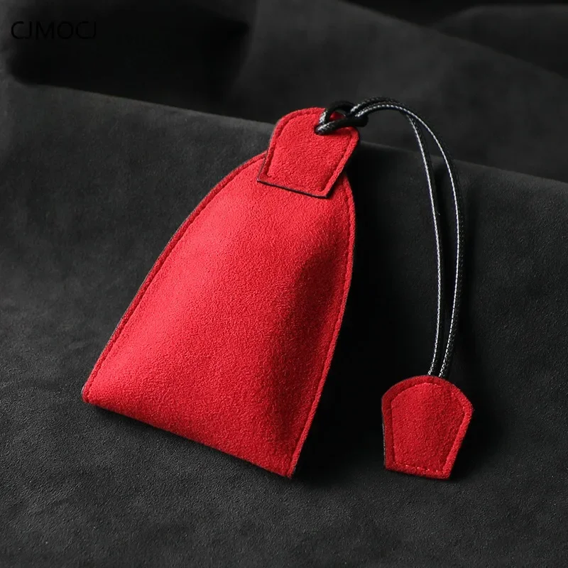 

Universal Key Case - Premium Italian Suede Key Cover with Keychain for Men and Women Keybag Keychain