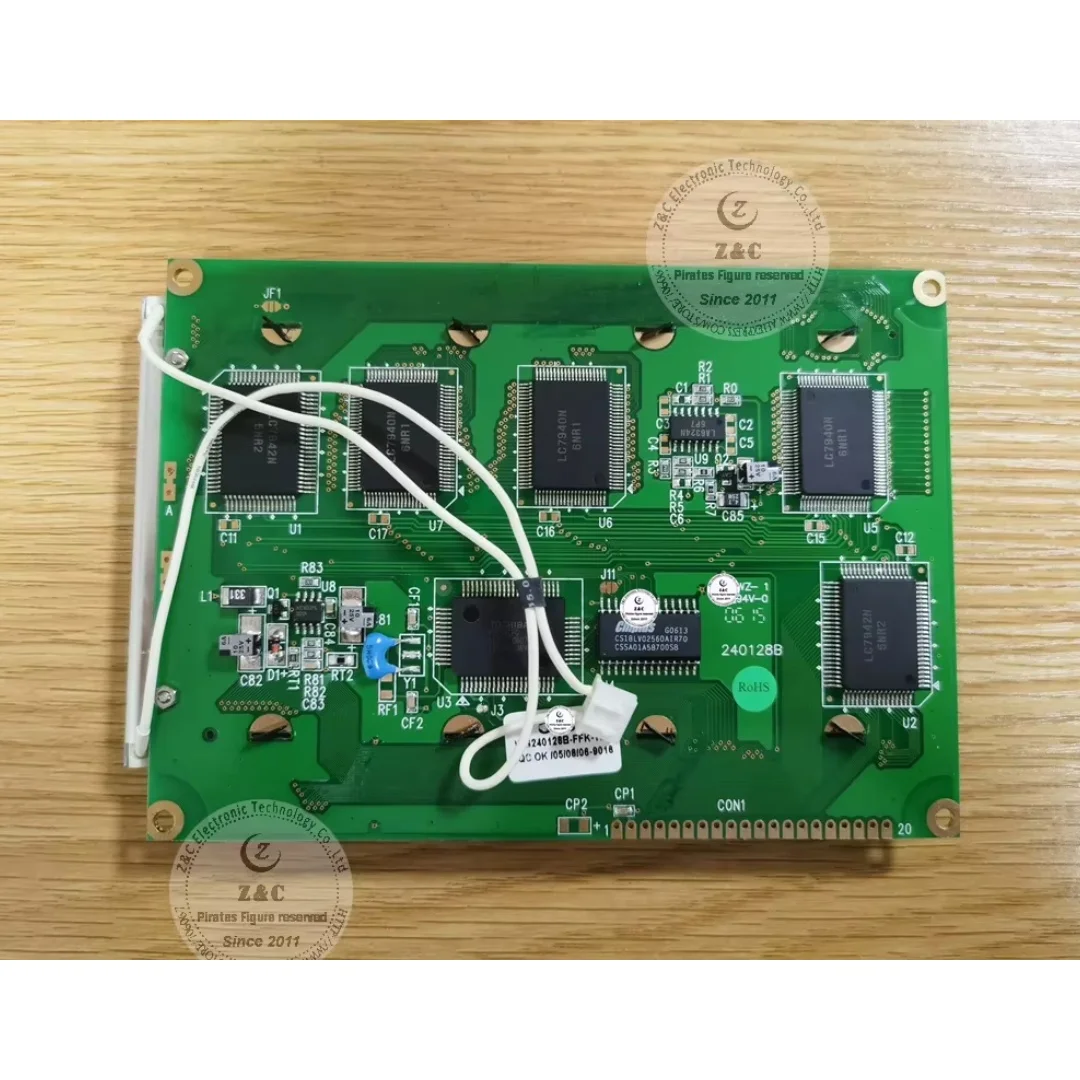 Фото WG240128B-FFK-TY # 003 WG240128B 240128B E315182 Абсолютно новый оригинальный ЖК-модуль 240*128 точек, графический