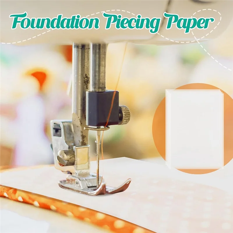 A88Z For Sewing And DIY Crafts Quilting Foundation Paper 100 Sheets 11.8X8 Inch For Piecing