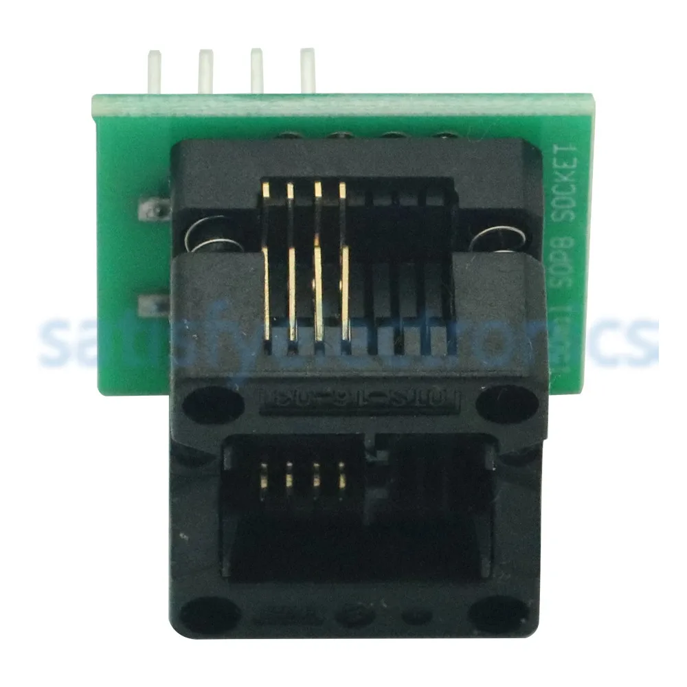 SOIC8 SOP8 to DIP8 EZ Socket Converter Module Programmer Output Power Adapter With 150mil Connector SOIC 8 SOP 8 To DIP 8