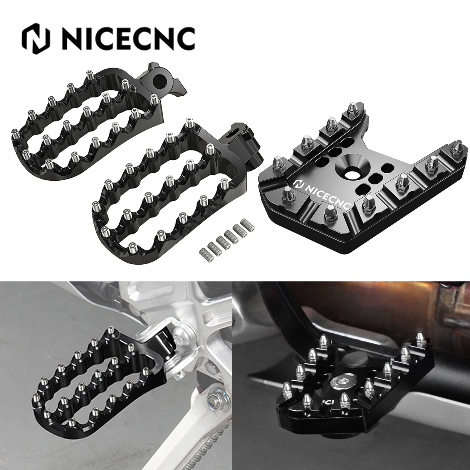 For Yamaha Tenere 700 XTZ 700 XTZ700 2019-2024 Footrest Footpeg Foot Pedal Brake Lever Pedal Tenere 700 T7 Rally Edition 2020-24