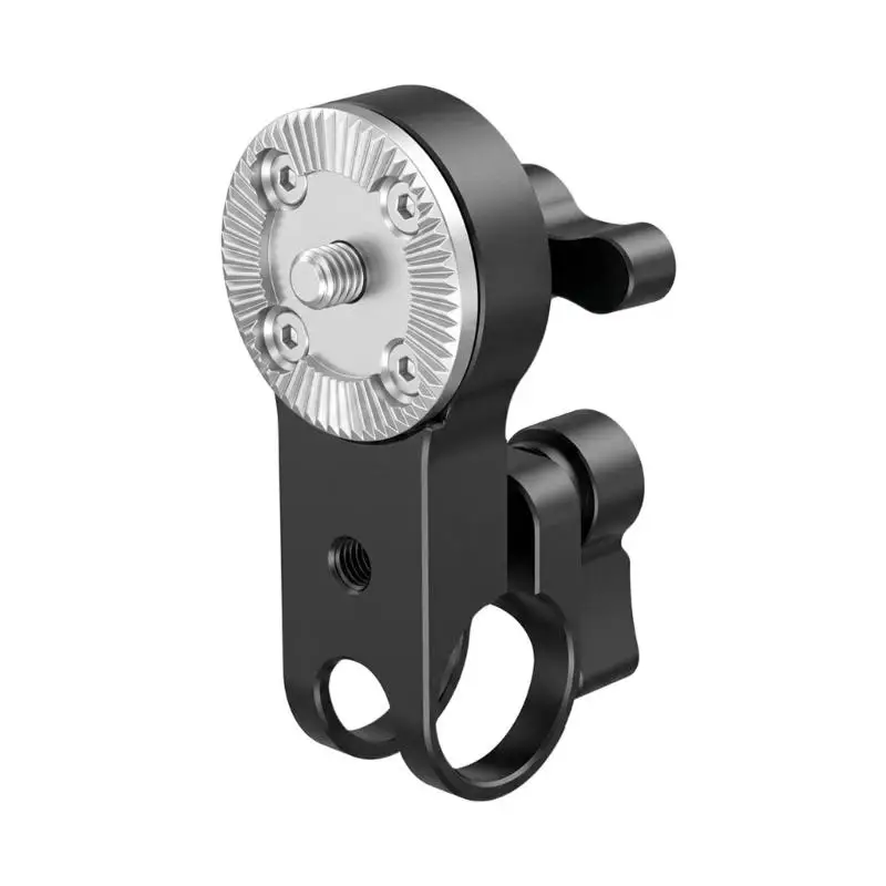 R53C M6-Gewinde-Kamerastangenklemme für 19-mm-Schienen-Aluminium-Einloch-Rohrhalter – Detail 5