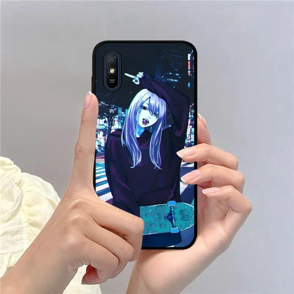 Sad Anime Aesthetic Senpai Phone Case For Redmi 5 6 7 8 9 10 plus pro 6 7 8 9 A GO K20 K30 K40 pro plus F3 Fundas