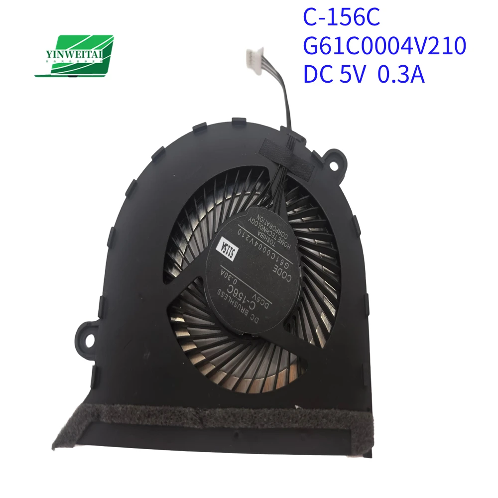 

Fan for C-156C G61C0004V210 TOSHIBA DYNABOOK Portege X30L X30L-J G83KV G83KU G83HU G83HS for ThinkPad Gen2 Series Laptop Fan