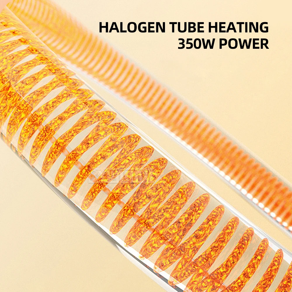 เครื่องทําความร้อนไฟฟ้า Undertable เครื่องทําความร้อนเตา 350W เครื่องทําความร้อนในครัวเรือนสําหรับเท้าในร่มประหยัดพลังงาน