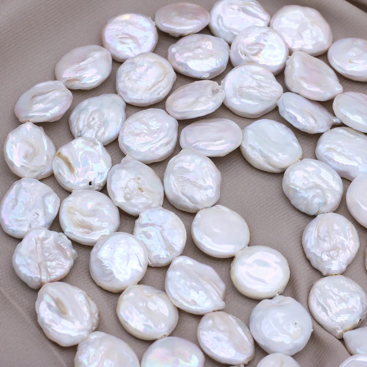Natural Baroque Freshwater Pearl Beaded Round Shape  Beads for Jewelry Making Diy Bracelets Necklaces Accessories Gifts